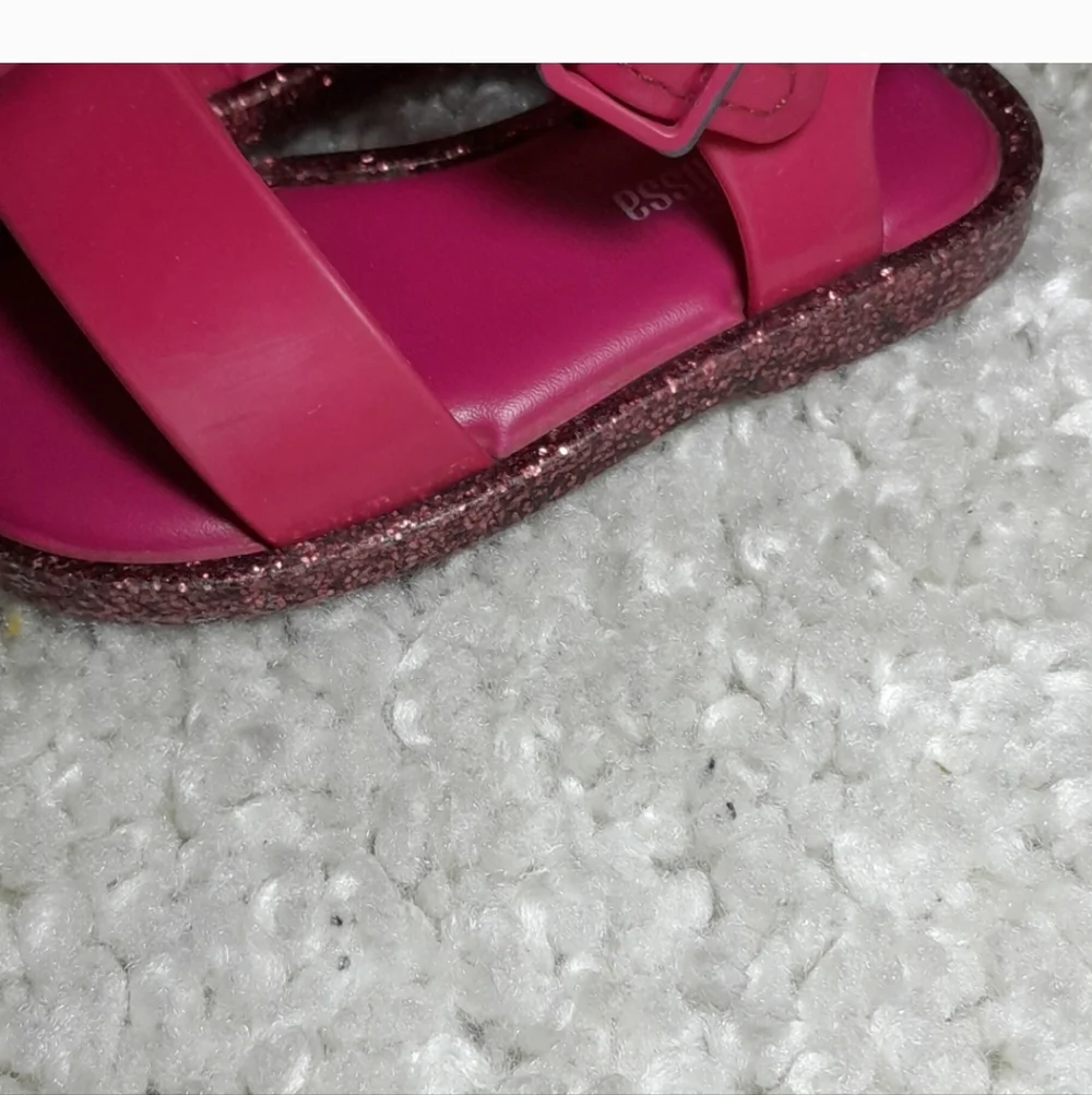 MINI MELISSA FUSHIA PINK MAR sandals Size 6